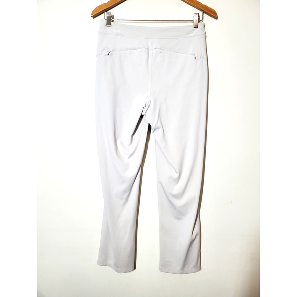 Athleta Womens 6 Endless High Rise Pants Straight Leg Elastic Waist Pockets - Picture 5 of 12